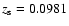 $z_{\rm s}=0.0981$