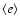 $\langle e\rangle$