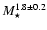 $M_\star^{1.8\pm 0.2}$