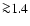 ${\ga} 1.4$