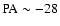 $\rm PA \sim -28$