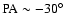 $\rm PA \sim -30\hbox{$^\circ$ }$
