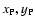 $x_{\rm P},y_{\rm P}$
