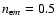 $n_{{\rm e}m}=0.5$