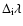 $\Delta_{\rm i}\lambda$