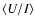 $\langle U/I \rangle$