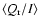 $\langle Q_{\rm r}/I\rangle$