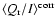 $\langle Q_{\rm r}/I\rangle^{\rm corr}$