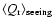 $\langle Q_{\rm r}\rangle_{\rm
seeing}$