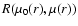$R(\mu_0(r),\mu (r))$