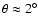 $\theta\approx
2^\circ$