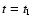 $t = \mbox{$t_{{\rm I}}$ }$
