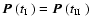 $\mbox{$\vec{P}$ }(\mbox{$t_{{\rm I}}$ }) = \mbox{$\vec{P}$ }(\mbox{$t_{{\rm II}}$ })$