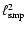 $\ell_{{\rm smp}}^2$