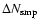 $\Delta \mbox{$N_{{\rm smp}}$ }$