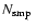 $\mbox{$N_{{\rm smp}}$ }$