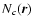 $N_c(\vec{r})$