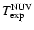 $T_{\rm exp}^{\rm NUV}$