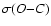 $\sigma(O{-}C)$