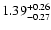 $\rm 1.39^{+0.26}_{-0.27}$