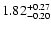 $\rm 1.82^{+0.27}_{-0.20}$