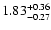 $\rm 1.83^{+0.36}_{-0.27}$