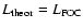 $L_{\rm theor} = L_{\rm FOC}$