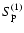 $S^{(1)}_{\rm p}$