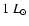 $1~L_{\odot}$