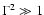 $\Gamma^2 \gg 1$
