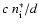 $c~ n_{\rm i}^\ast/ d$