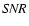 ${\it SNR}$