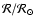 $\mathcal{R}/\mathcal{R}_{\odot}$