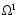$\Omega ^{{\rm I}%
} $