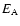 $E_{\rm A}$