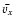 $\bar{v_x}$