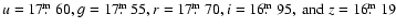 $u=17\hbox{$.\!\!^{\rm m}$ }60, g=17\hbox{$.\!\!^{\rm m}$ }55, r= 17\hbox{$.\!\!...
...0, i=
16\hbox{$.\!\!^{\rm m}$ }95, \mbox{ and } z = 16\hbox{$.\!\!^{\rm m}$ }19$