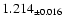 $1.214_{\pm0.016}$