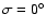 $\sigma=0^\circ$