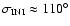$\sigma_{{\rm INI}} \approx 110^\circ$