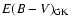 $E(B-V)_{\rm GK}$