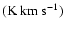 $\rm (K\rm {~ km~ s^{-1}})$
