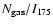 $N_{\rm gas}/I_{175}$