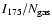 $I_{175}/N_{\rm gas}$