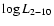 $\log{ L_{2-10}} $