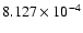 $8.127\times10^{-4}$