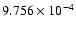 $9.756\times10^{-4}$