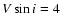 $V\sin i=4$