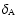$\delta_{\rm A}$