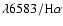 $\lambda 6583/\rm H\alpha $